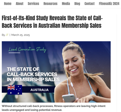 Active Management: First-of-Its-Kind Study Reveals the State of Call-Back Services in Australian Membership Sales