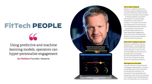 FitTech Interview's KeepMe CEO, Ian Mullane