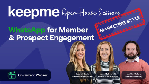 WhatsApp for Member & Prospect Engagement